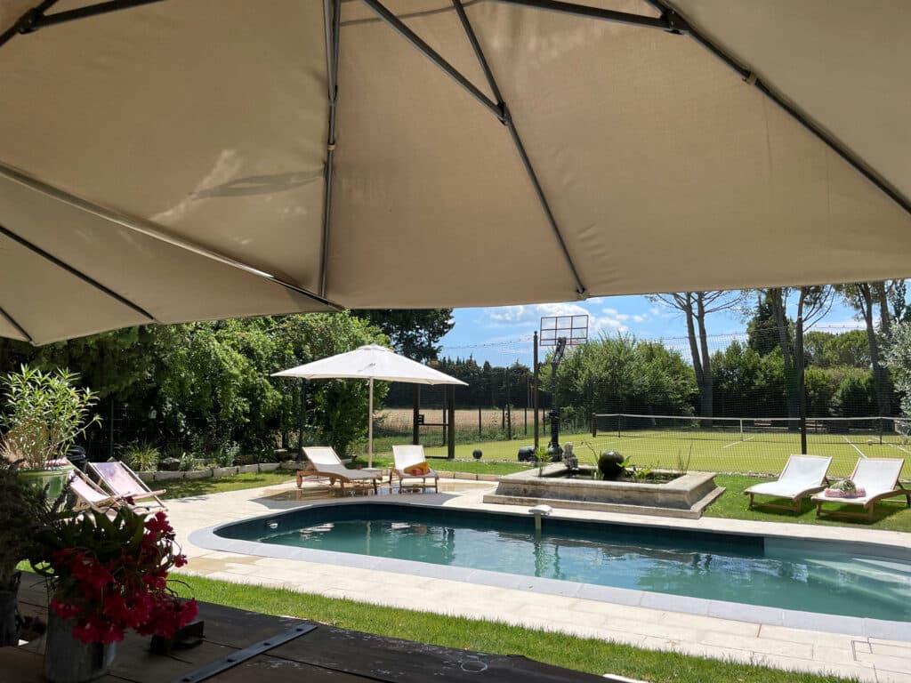 Espace Piscine - Mas de la Sacristière